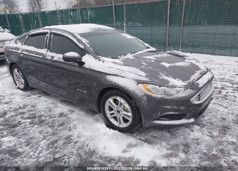 2018 FORD FUSION HYBRID SE VIN: 3FA6P0LU1JR219738