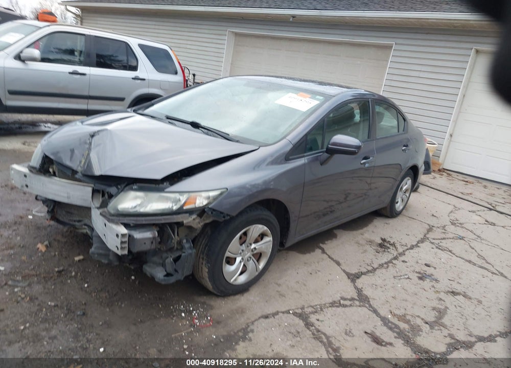 2015 HONDA CIVIC LX VIN: 19XFB2F51FE021541