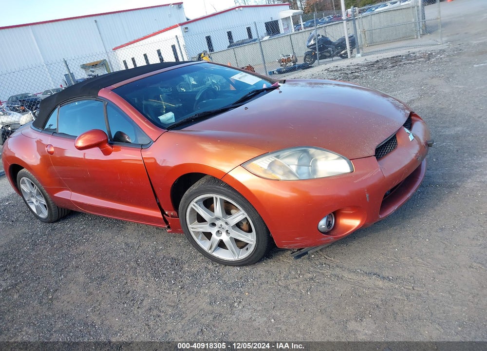 2007 MITSUBISHI ECLIPSE SPYDER GT VIN: 4A3AL35T27E010281