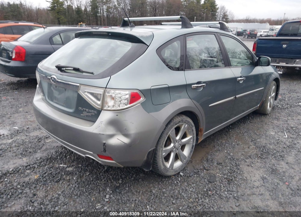 2009 SUBARU IMPREZA OUTBACK SPORT VIN: JF1GH63609H802529