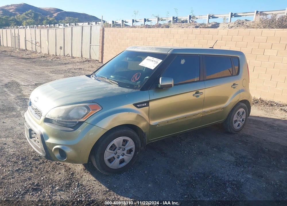 2013 KIA SOUL VIN: KNDJT2A57D7556689