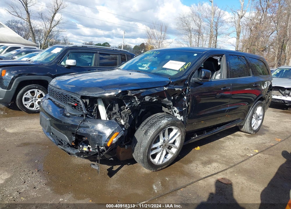 2022 DODGE DURANGO GT PLUS RWD VIN: 1C4RDHDG6NC198963