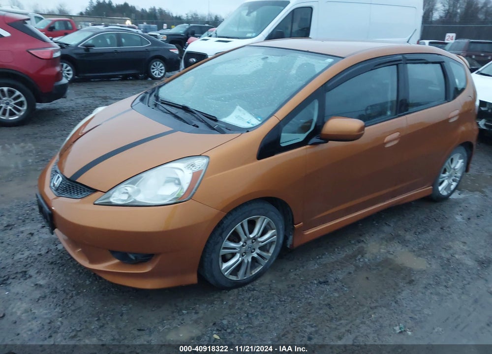 2009 HONDA FIT SPORT VIN: JHMGE876X9S023214