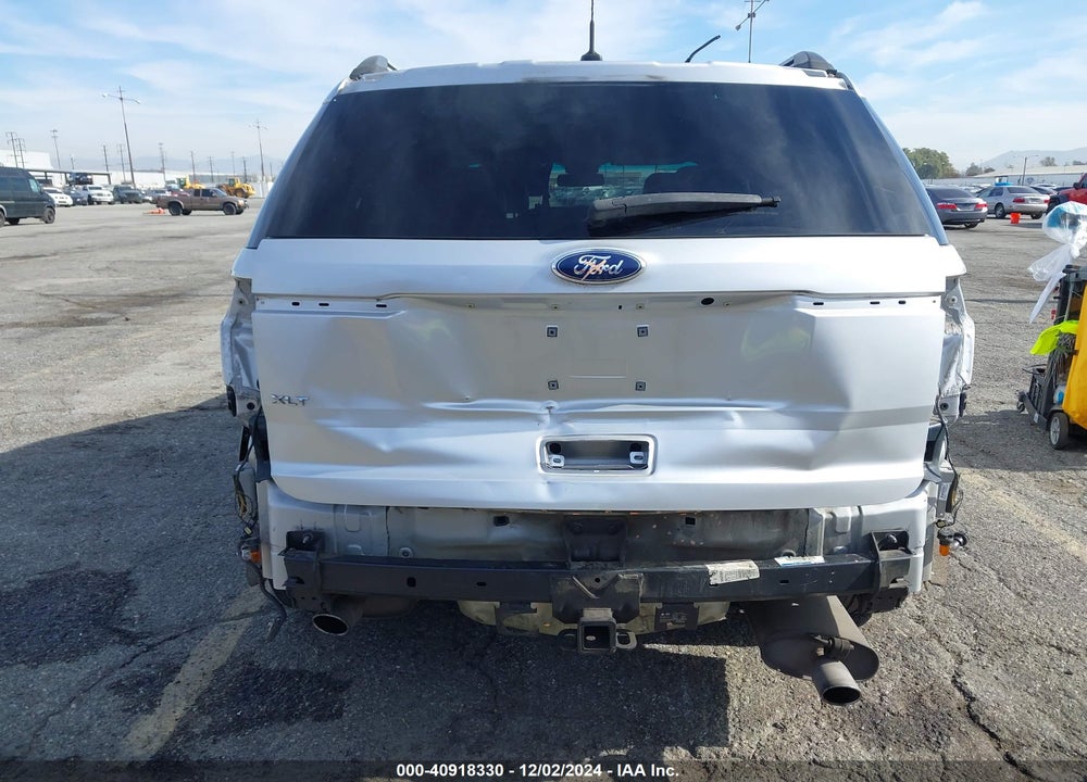 2013 FORD EXPLORER XLT VIN: 1FM5K7D84DGC49354