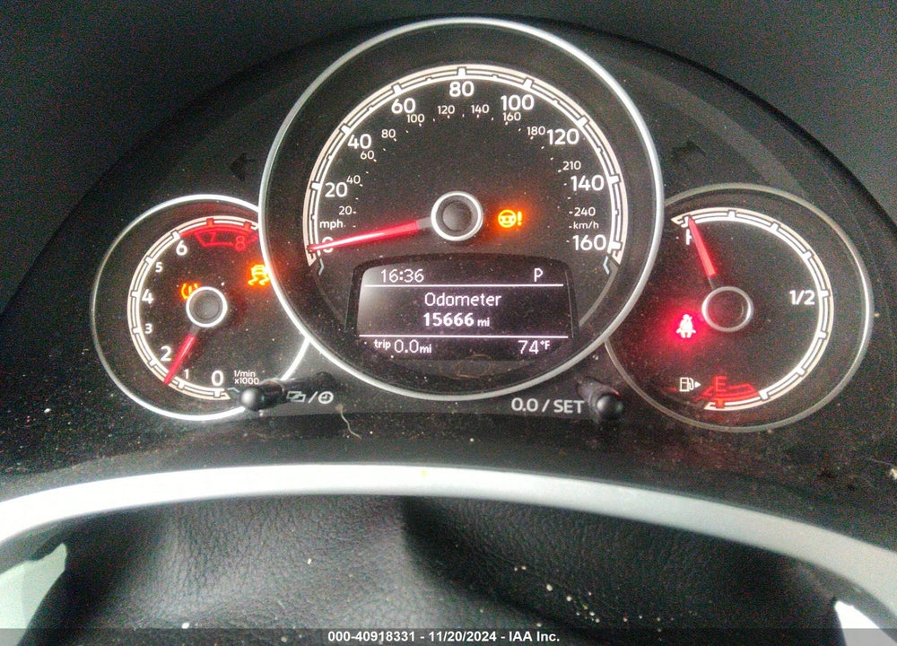 2019 VOLKSWAGEN BEETLE VIN: 3VW5DAAT9KM508778