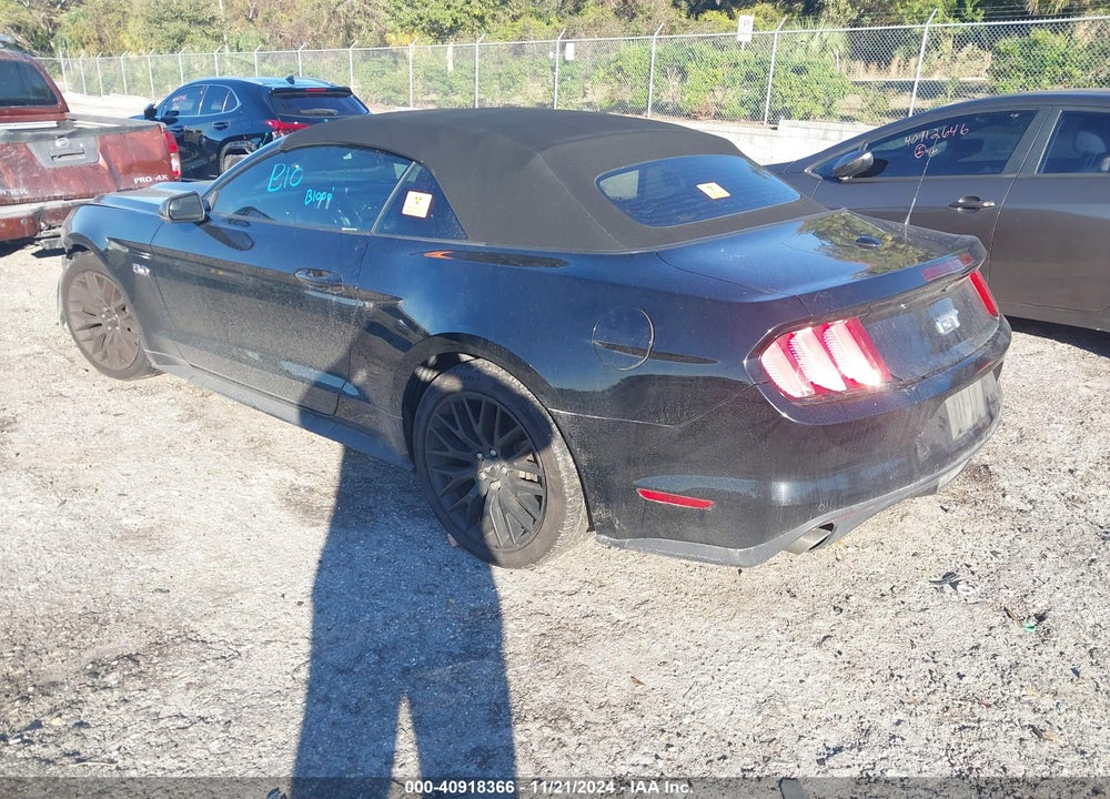 2016 FORD MUSTANG GT PREMIUM VIN: 1FATP8FF1G5265399
