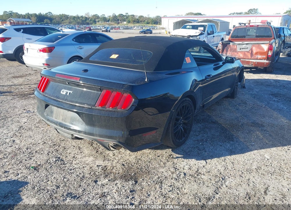 2016 FORD MUSTANG GT PREMIUM VIN: 1FATP8FF1G5265399