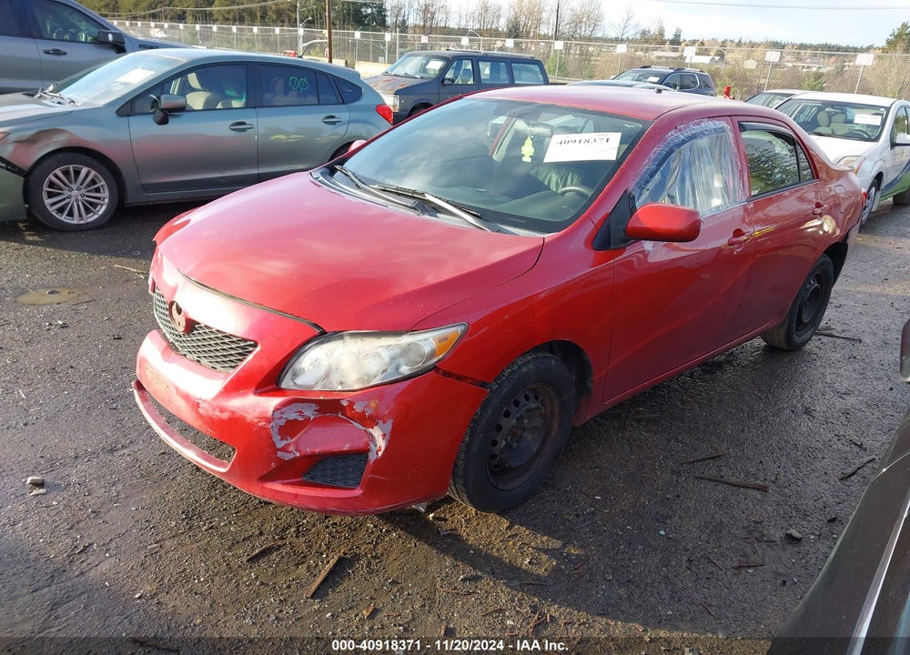 2009 TOYOTA COROLLA LE VIN: 1NXBU40E99Z003478