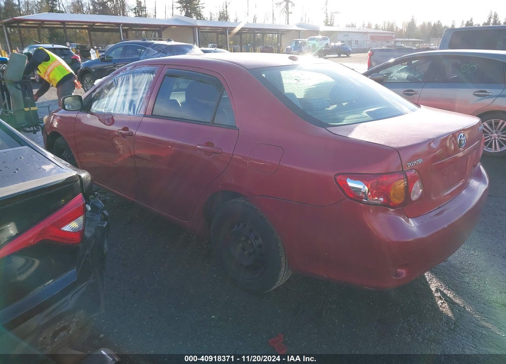 2009 TOYOTA COROLLA LE VIN: 1NXBU40E99Z003478