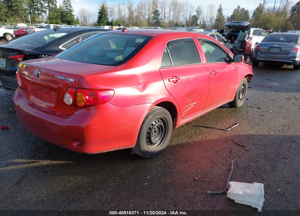 2009 TOYOTA COROLLA LE VIN: 1NXBU40E99Z003478