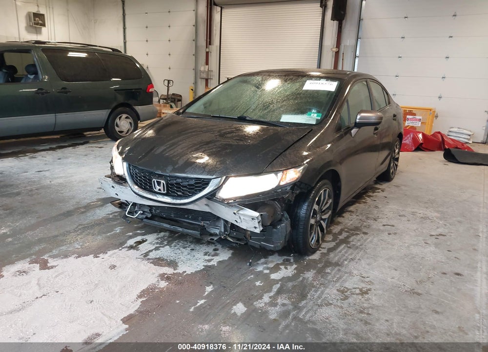 2014 HONDA CIVIC EX-L VIN: 2HGFB2F91EH555081