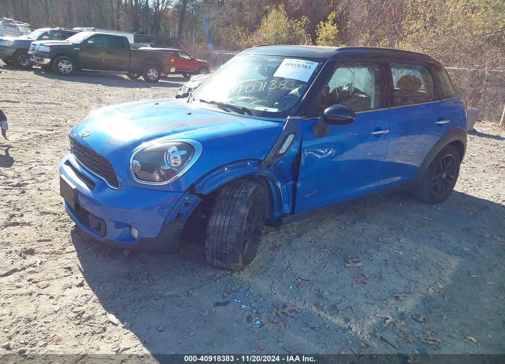2012 MINI COOPER S COUNTRYMAN VIN: WMWZC5C54CWL62351