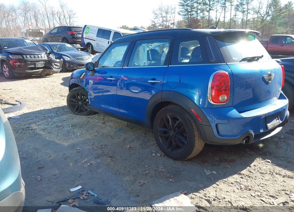 2012 MINI COOPER S COUNTRYMAN VIN: WMWZC5C54CWL62351
