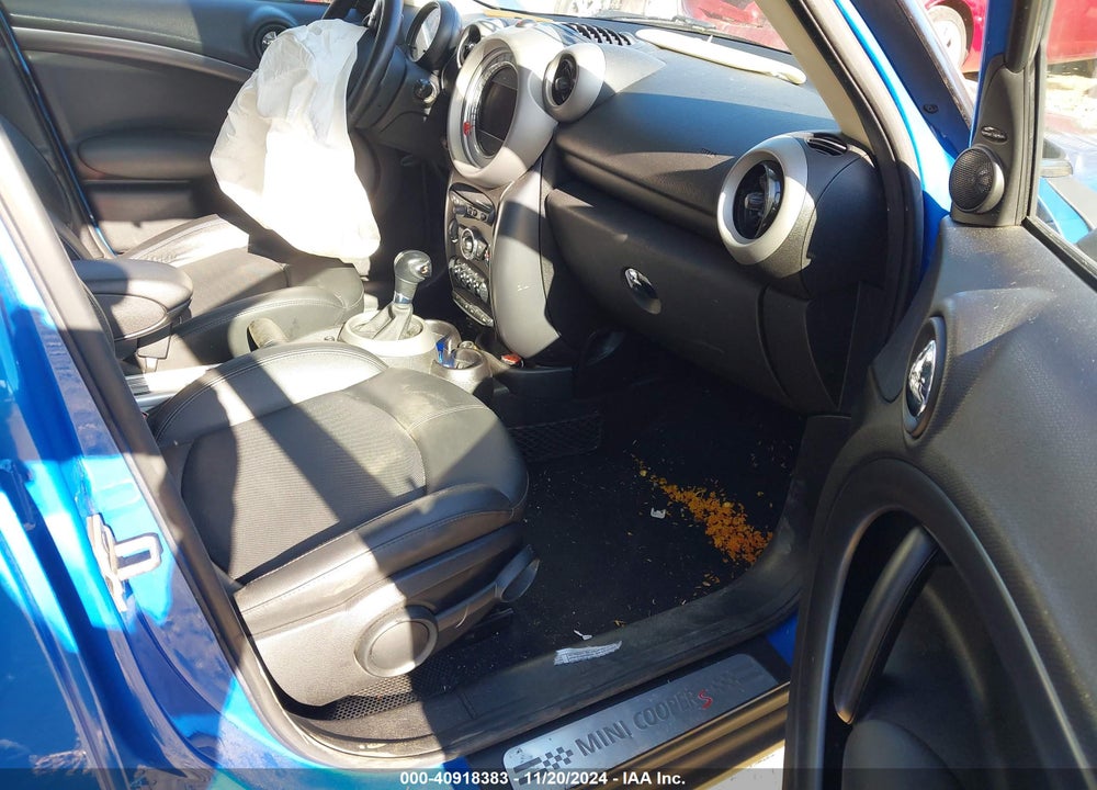 2012 MINI COOPER S COUNTRYMAN VIN: WMWZC5C54CWL62351