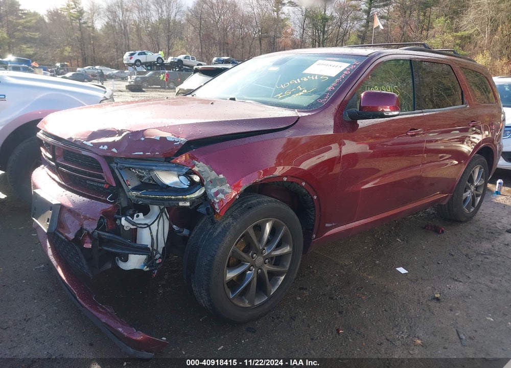 2018 DODGE DURANGO GT AWD VIN: 1C4RDJDGXJC112443