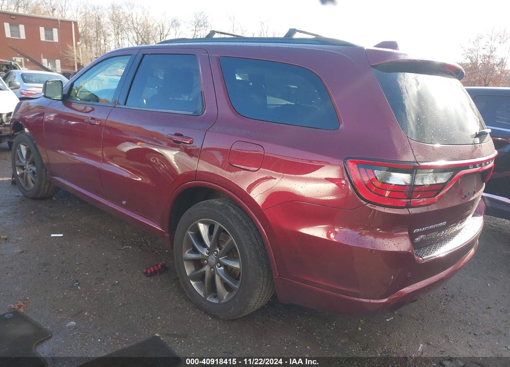 2018 DODGE DURANGO GT AWD VIN: 1C4RDJDGXJC112443