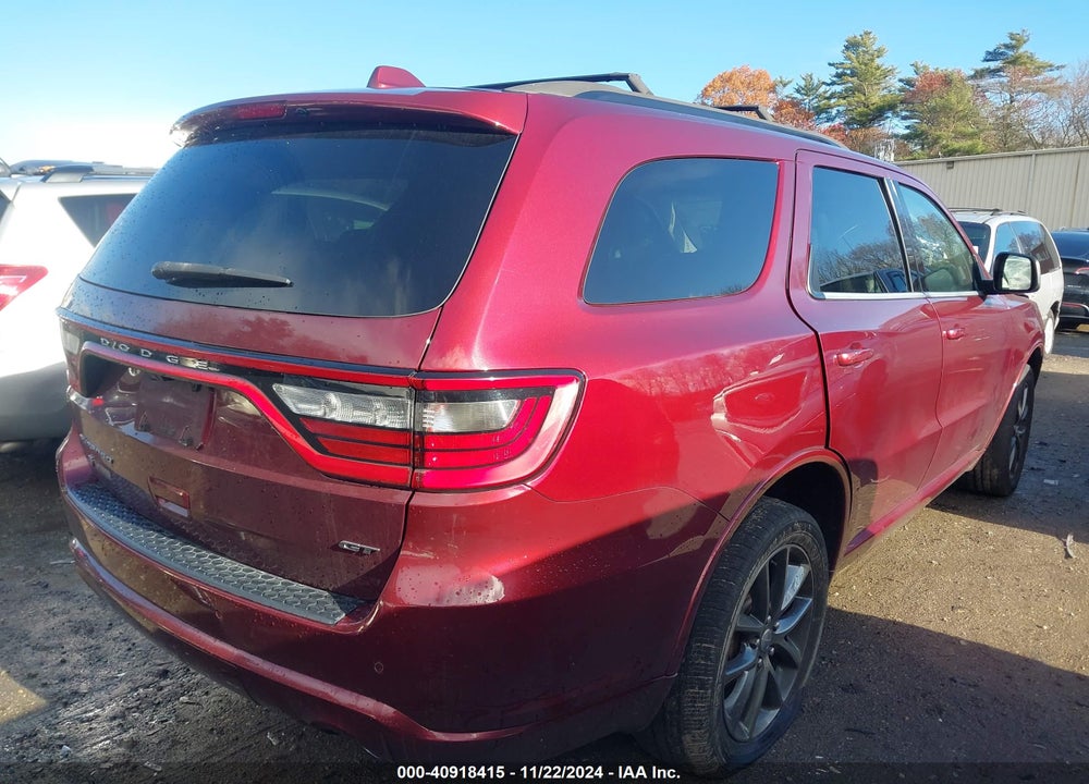 2018 DODGE DURANGO GT AWD VIN: 1C4RDJDGXJC112443