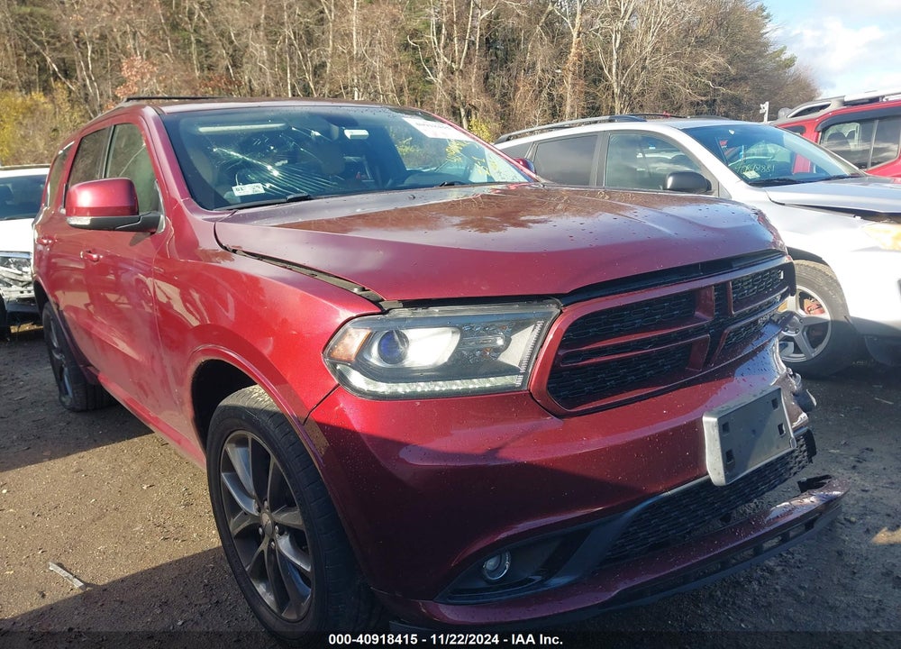 2018 DODGE DURANGO GT AWD VIN: 1C4RDJDGXJC112443