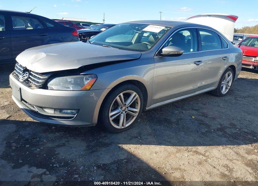 2012 VOLKSWAGEN PASSAT 2.0L TDI SEL PREMIUM VIN: 1VWCN7A33CC090728