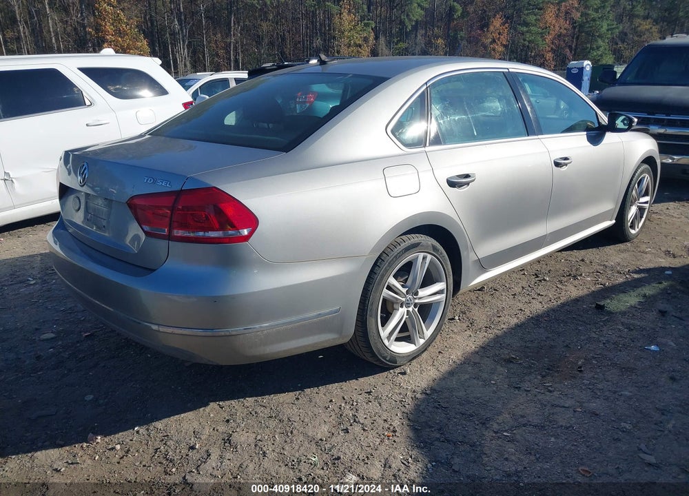 2012 VOLKSWAGEN PASSAT 2.0L TDI SEL PREMIUM VIN: 1VWCN7A33CC090728