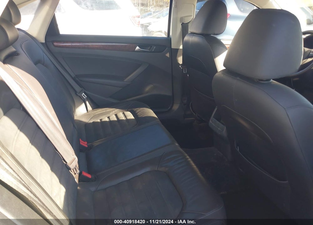 2012 VOLKSWAGEN PASSAT 2.0L TDI SEL PREMIUM VIN: 1VWCN7A33CC090728