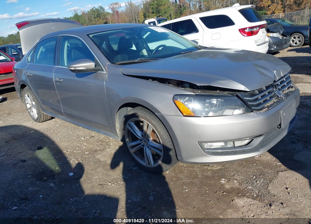 2012 VOLKSWAGEN PASSAT 2.0L TDI SEL PREMIUM VIN: 1VWCN7A33CC090728