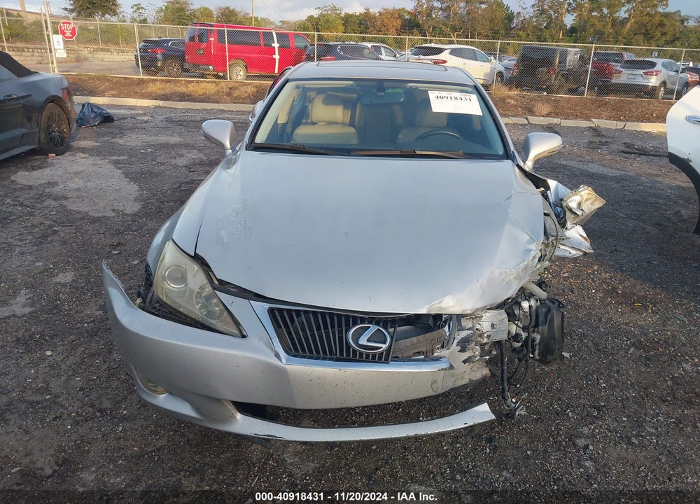 2009 LEXUS IS 250 VIN: JTHBK262892092756