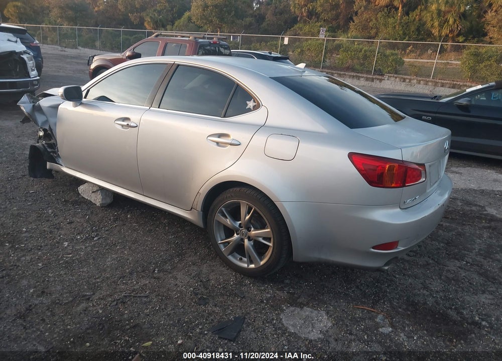 2009 LEXUS IS 250 VIN: JTHBK262892092756