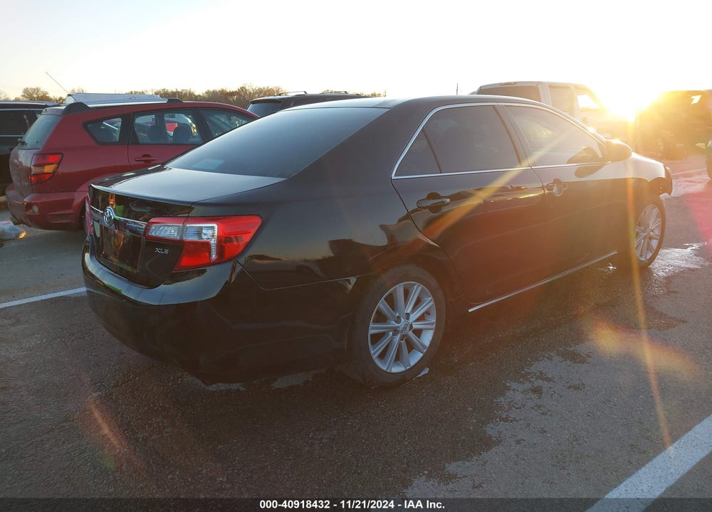 2012 TOYOTA CAMRY XLE VIN: 4T1BF1FK9CU581156