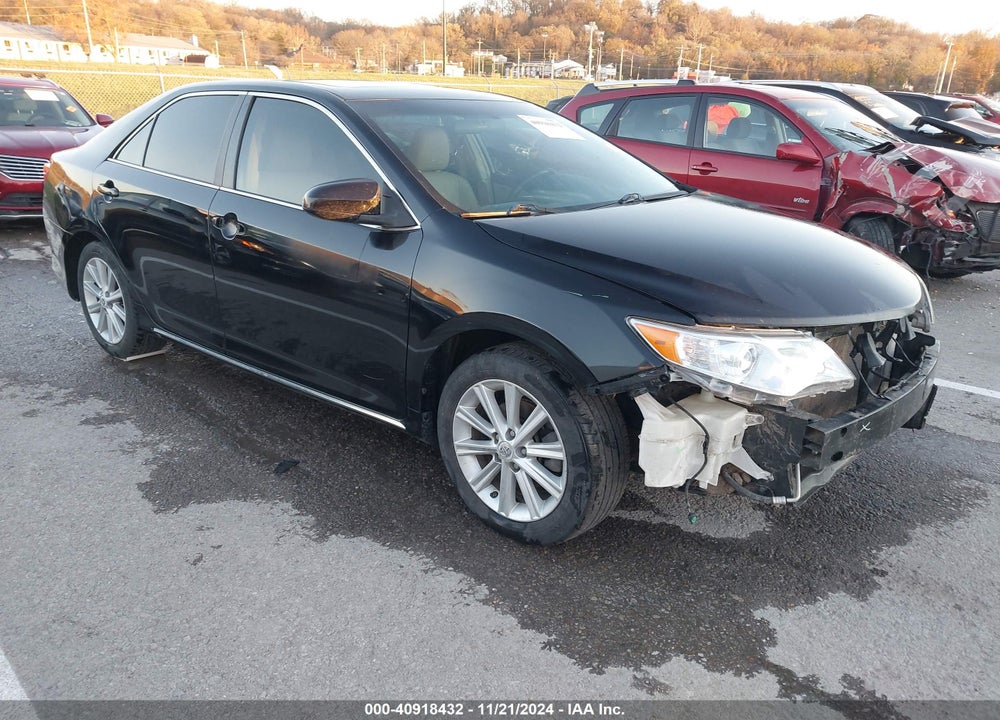 2012 TOYOTA CAMRY XLE VIN: 4T1BF1FK9CU581156