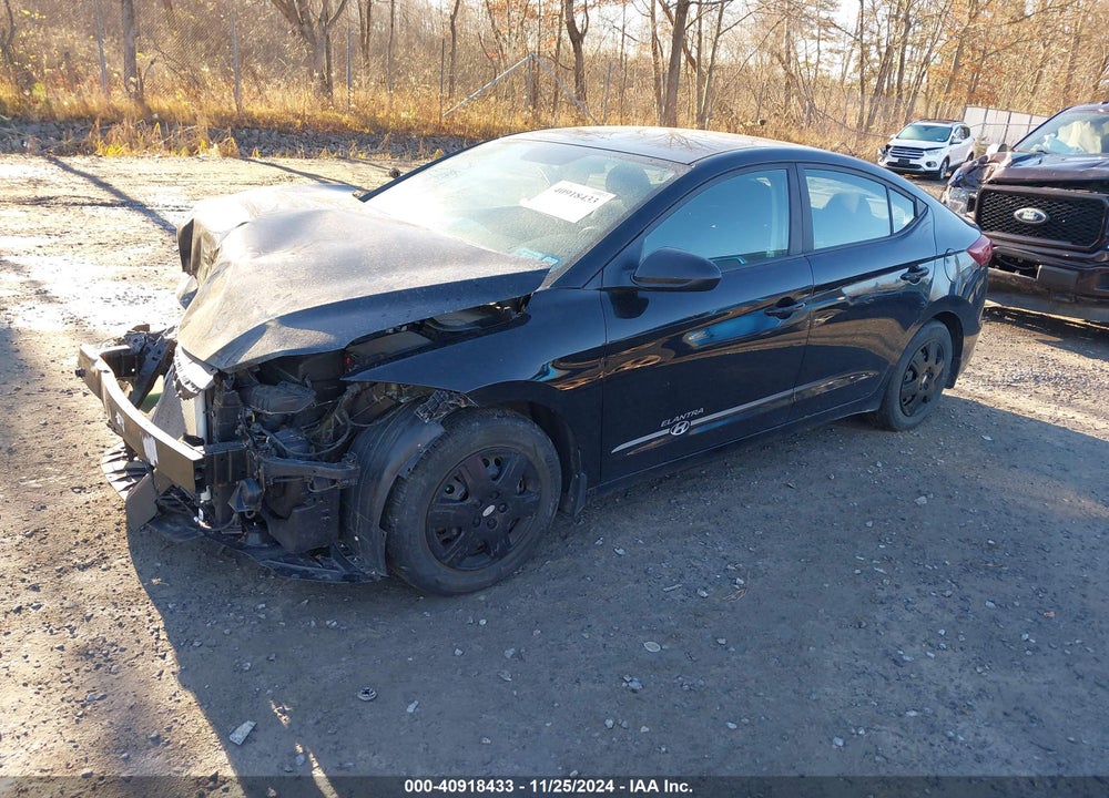 2018 HYUNDAI ELANTRA SE VIN: KMHD74LF6JU467787