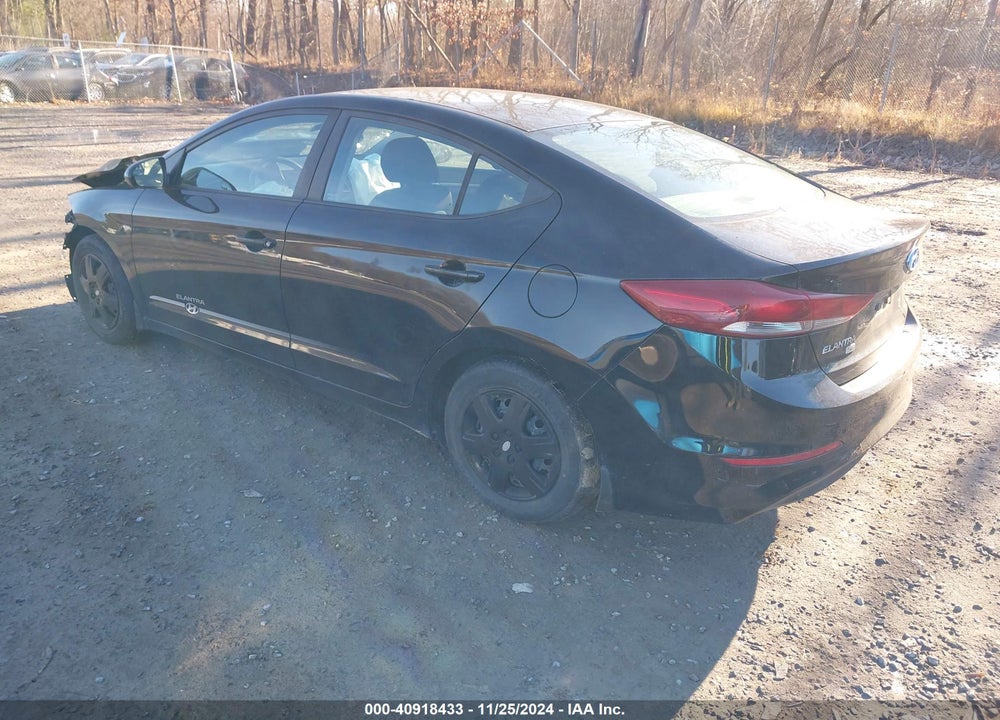 2018 HYUNDAI ELANTRA SE VIN: KMHD74LF6JU467787