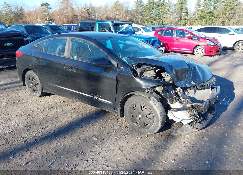 2018 HYUNDAI ELANTRA SE VIN: KMHD74LF6JU467787