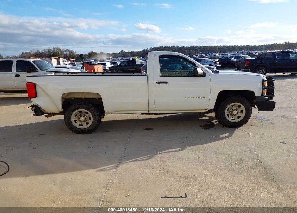 2014 CHEVROLET SILVERADO 1500 WORK TRUCK 1WT VIN: 1GCNCPEH0EZ274564
