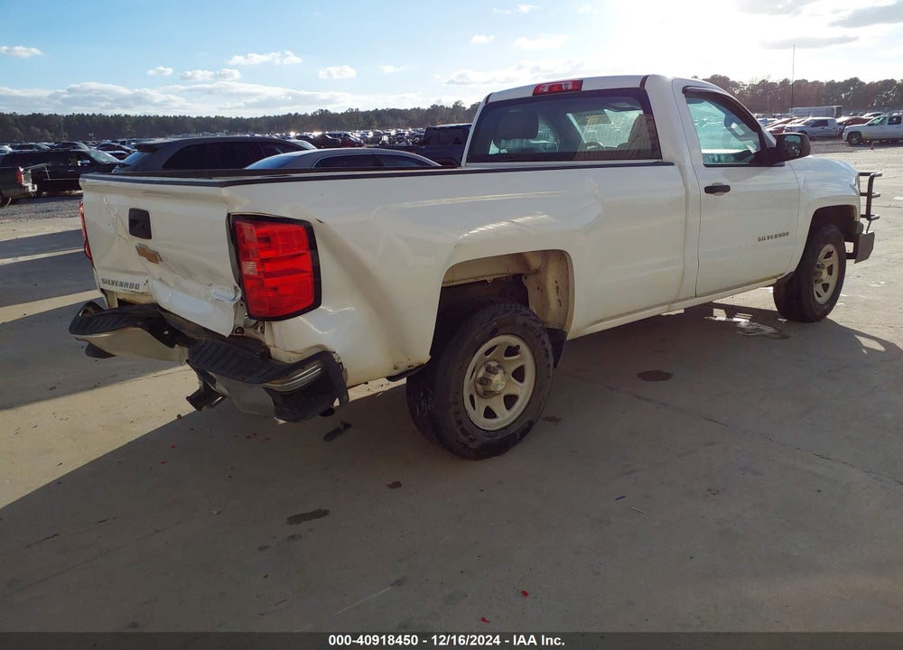 2014 CHEVROLET SILVERADO 1500 WORK TRUCK 1WT VIN: 1GCNCPEH0EZ274564