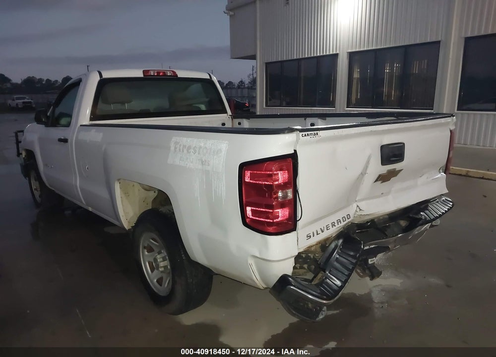 2014 CHEVROLET SILVERADO 1500 WORK TRUCK 1WT VIN: 1GCNCPEH0EZ274564