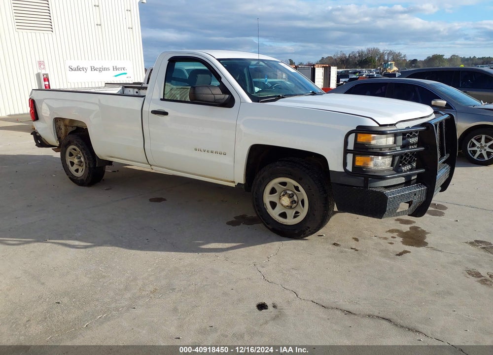 2014 CHEVROLET SILVERADO 1500 WORK TRUCK 1WT VIN: 1GCNCPEH0EZ274564