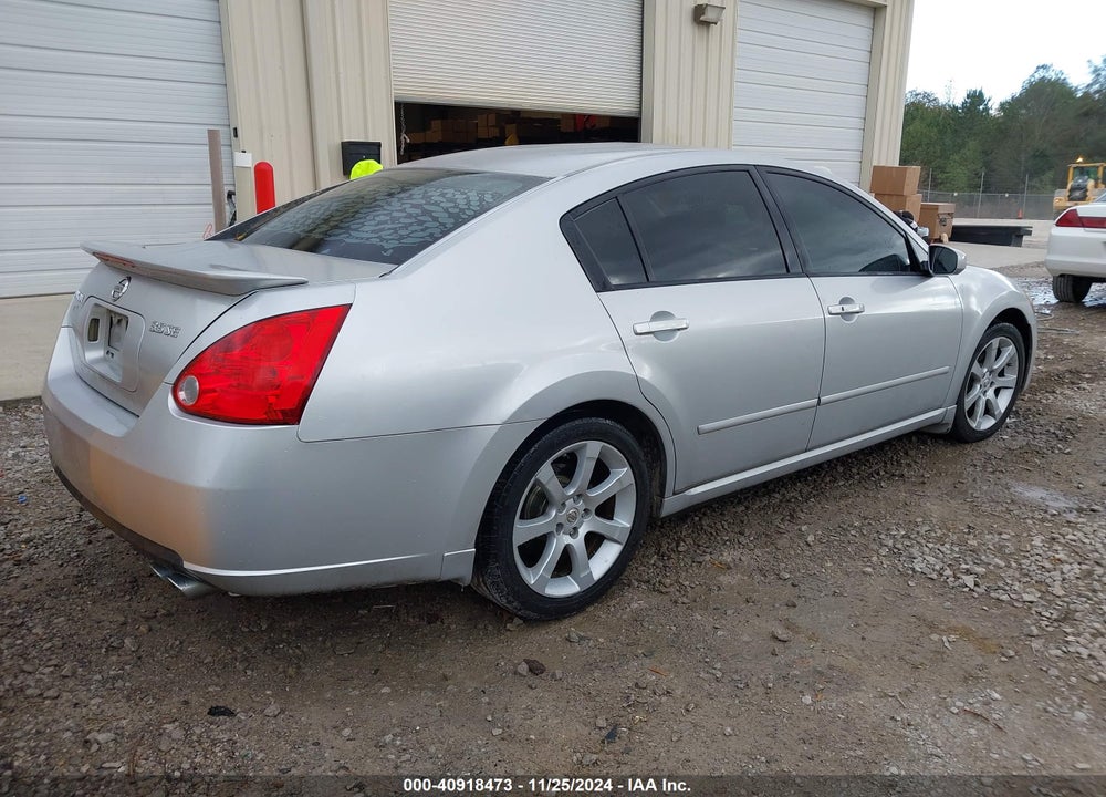 2008 NISSAN MAXIMA 3.5 SE VIN: 1N4BA41E38C802310
