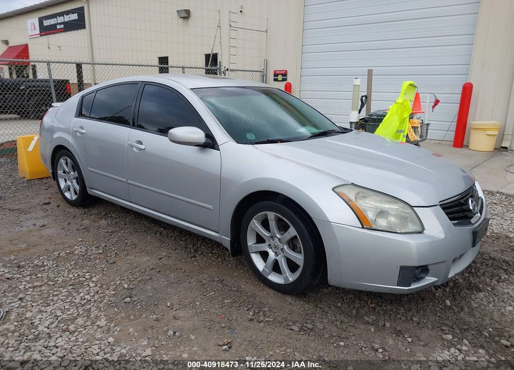 2008 NISSAN MAXIMA 3.5 SE VIN: 1N4BA41E38C802310