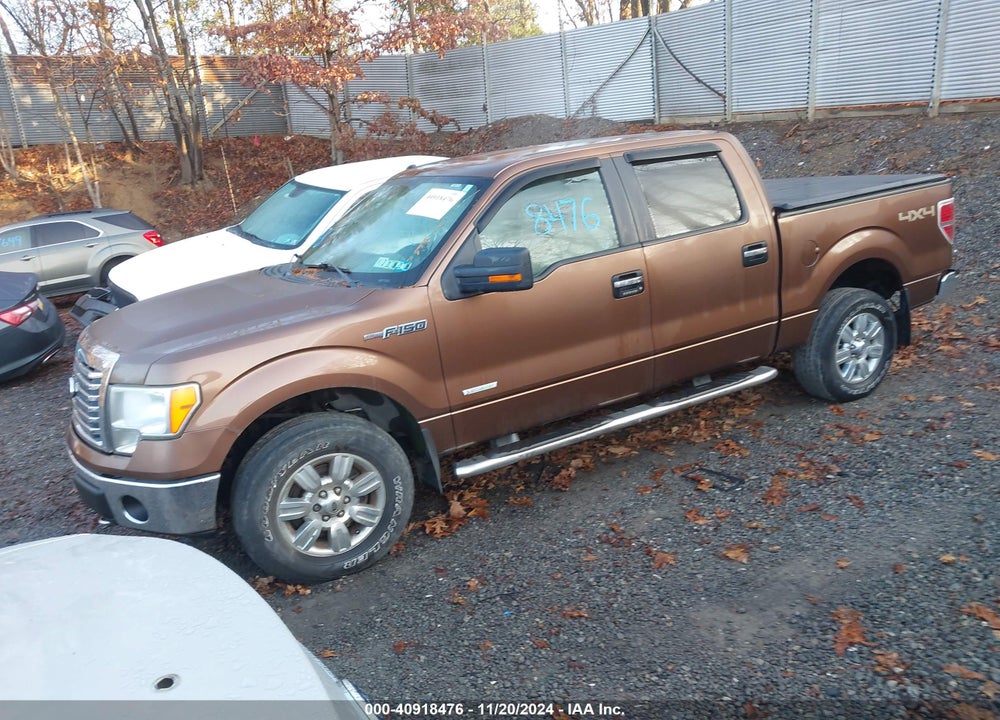 2012 FORD F-150 XLT VIN: 1FTFW1ET3CKD57036
