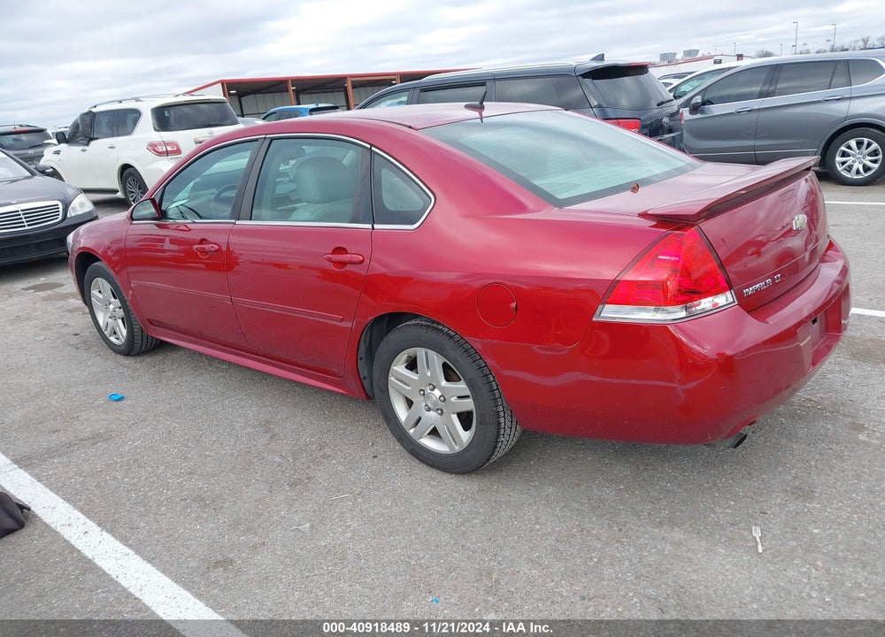 2013 CHEVROLET IMPALA LT VIN: 2G1WB5E32D1124990