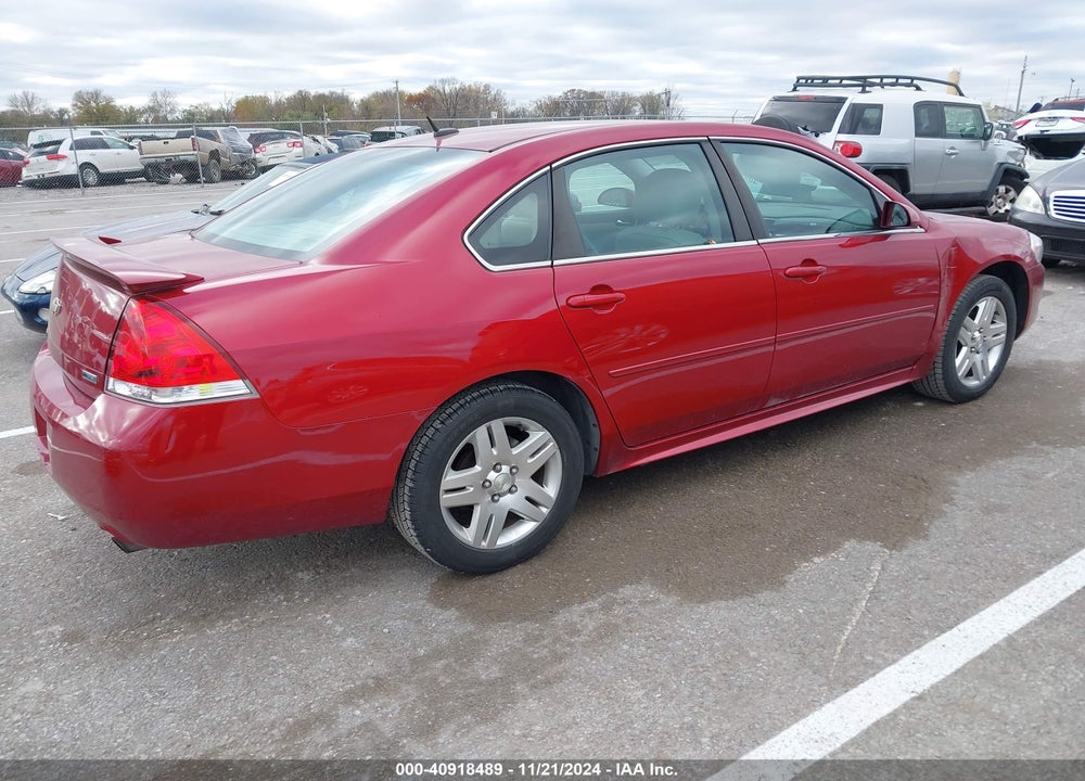 2013 CHEVROLET IMPALA LT VIN: 2G1WB5E32D1124990