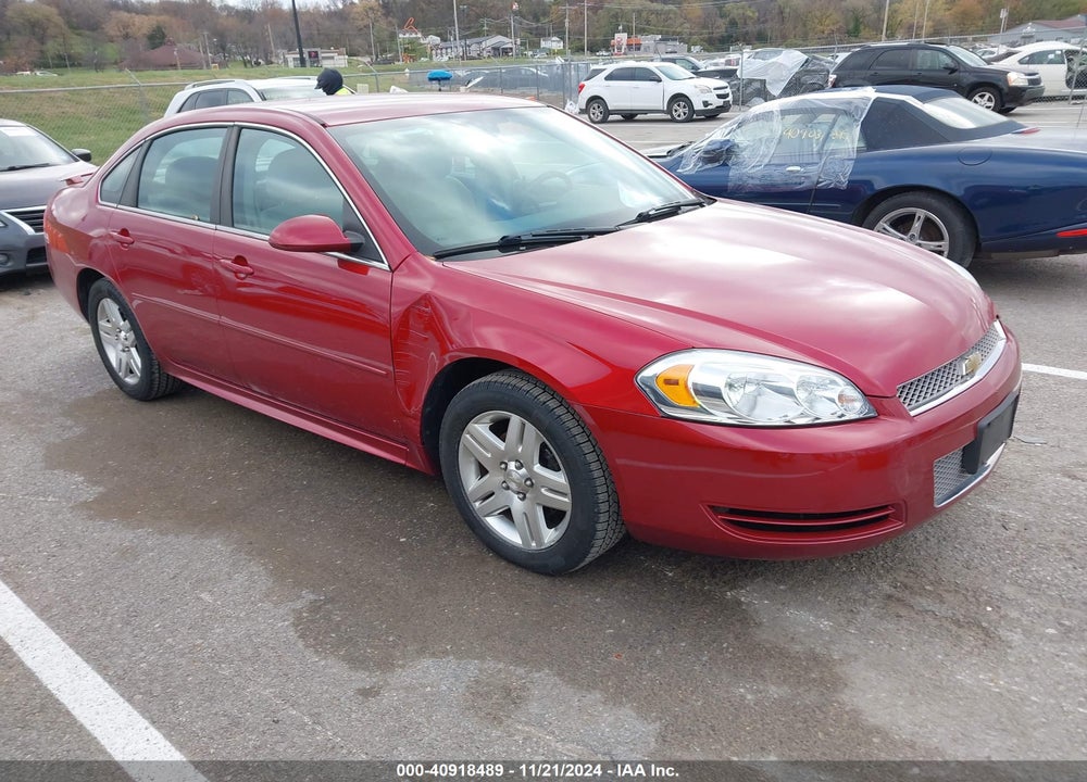 2013 CHEVROLET IMPALA LT VIN: 2G1WB5E32D1124990