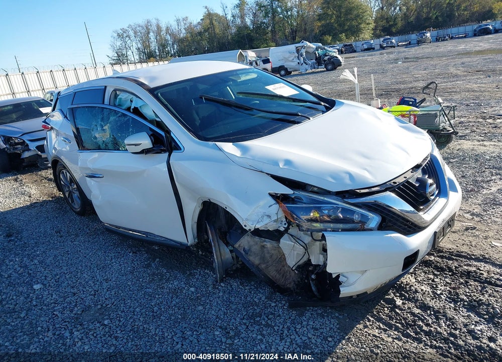 2018 NISSAN MURANO S VIN: 5N1AZ2MGXJN172128