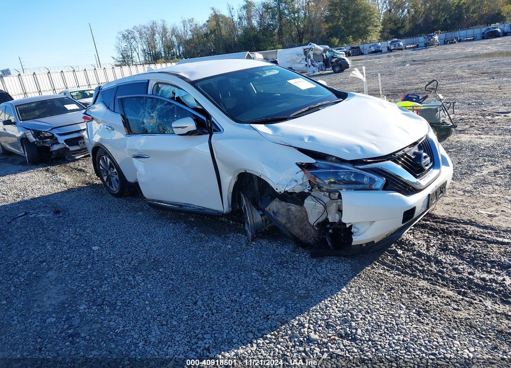 2018 NISSAN MURANO S VIN: 5N1AZ2MGXJN172128