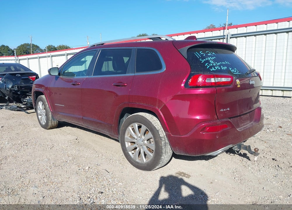 2018 JEEP CHEROKEE OVERLAND 4X4 VIN: 1C4PJMJX9JD613498