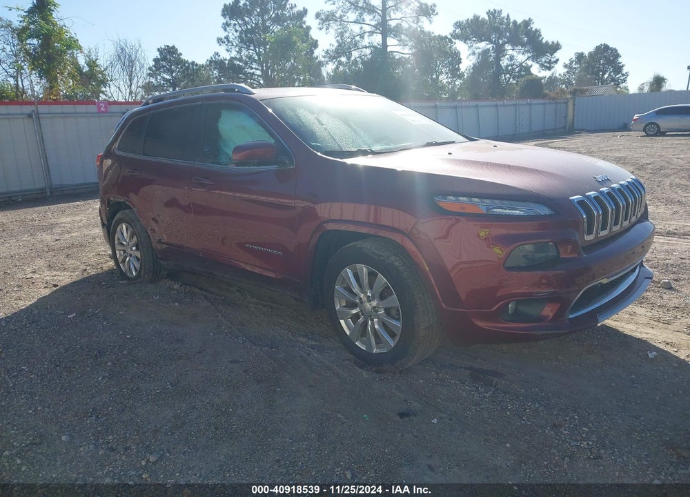 2018 JEEP CHEROKEE OVERLAND 4X4 VIN: 1C4PJMJX9JD613498