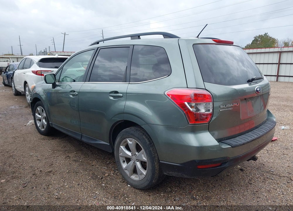 2014 SUBARU FORESTER 2.5I LIMITED VIN: JF2SJAJC7EH454552