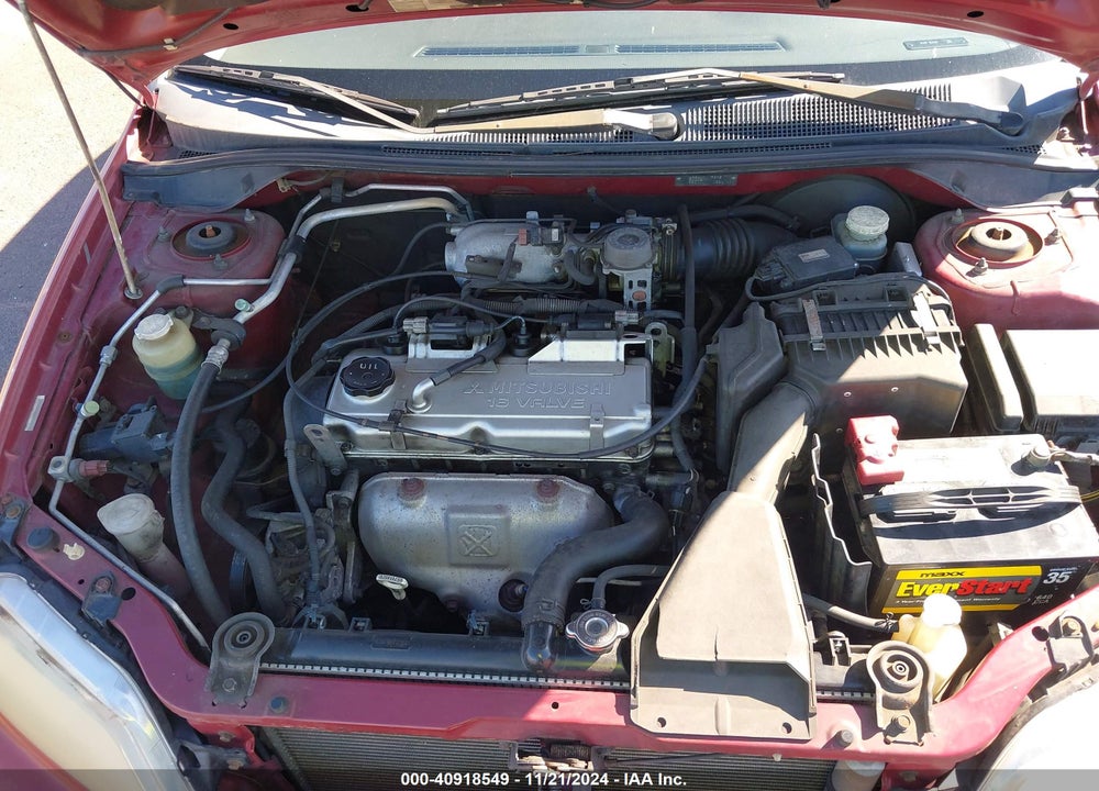2002 MITSUBISHI LANCER LS VIN: JA3AJ36E62U079626
