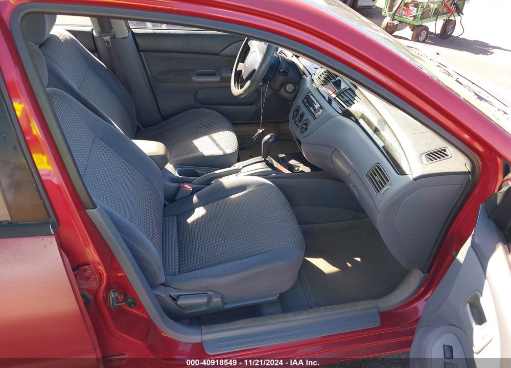2002 MITSUBISHI LANCER LS VIN: JA3AJ36E62U079626